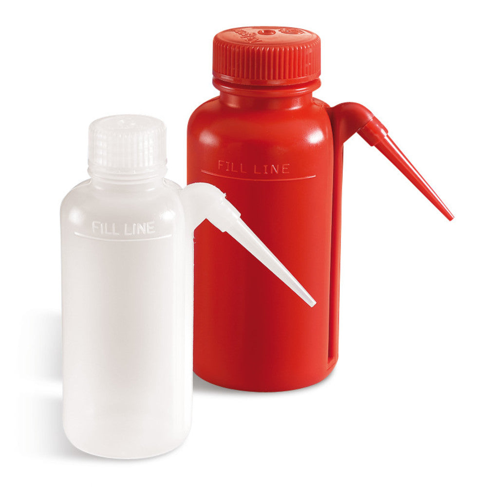 Wide neck wash bottles, LDPE, cap Ø 43 mm, 1000 ml, 2 unit(s) - Luminix Health