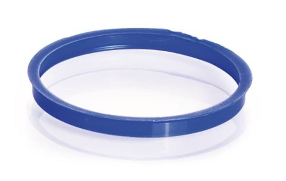 Pouring rings, PP, blue, thread 45, 10 unit(s) - Luminix Health