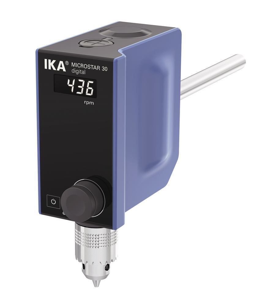Laboratory stirrer MICROSTAR 30 digital, up to 20 l, 32/22 W, 50-500/min - Luminix Health