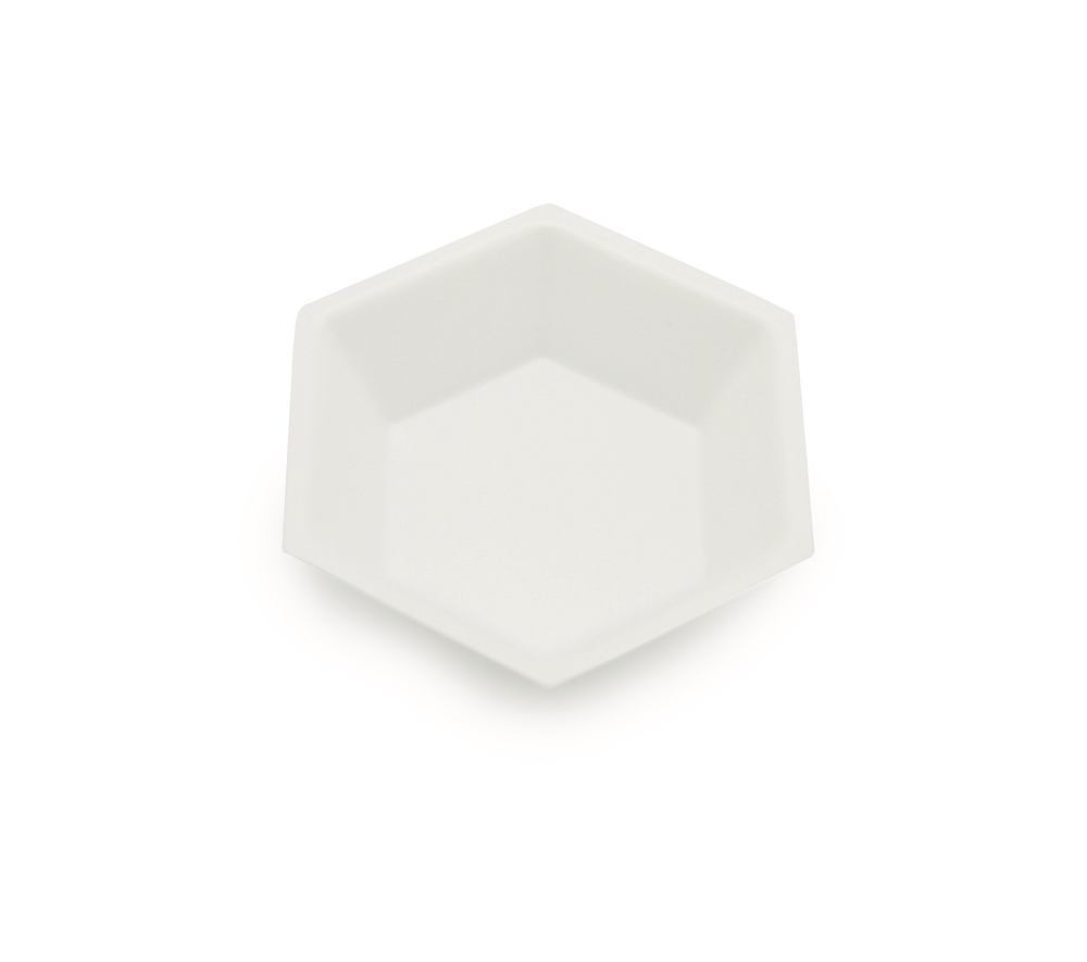 Rotilabo®-hexagonal weighing pans, PS, antistatic, 50 ml, 500 unit(s) - Luminix Health