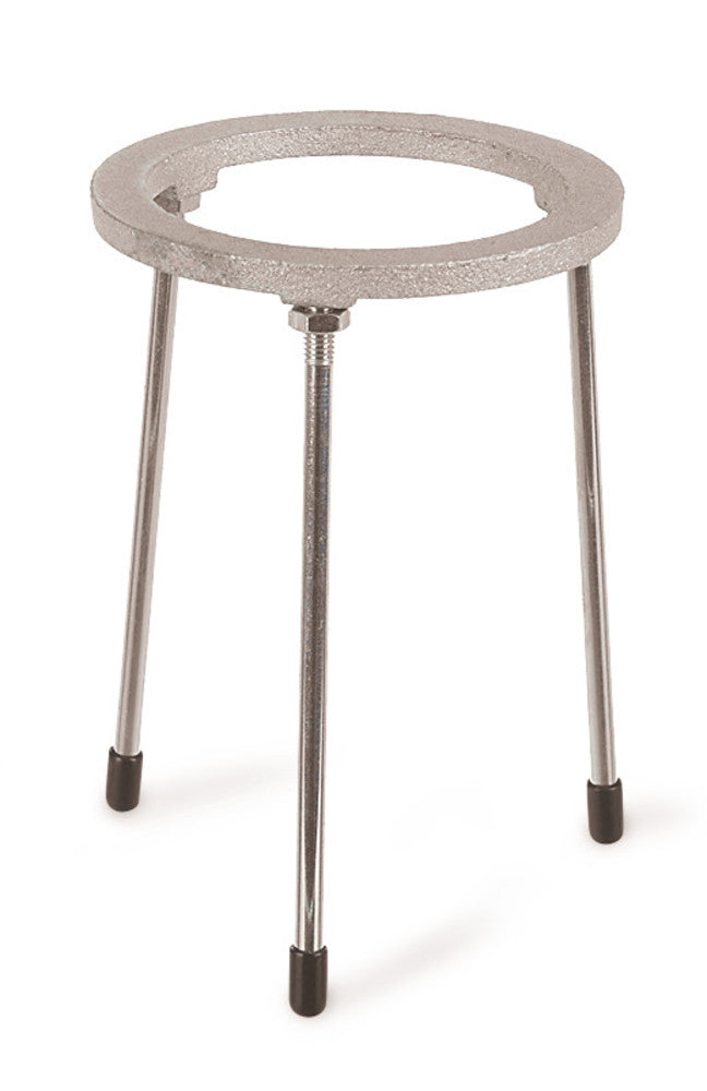 Tripod stand, zinc coated, ring-Ø inside 100 mm, height 180 mm, 1 unit(s) - Luminix Health