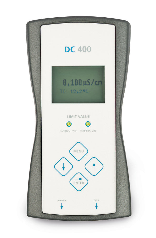 DC 400 digital conductivity meter, for DS 1500-4000 ion exchangers, 1 unit(s) - Luminix Health