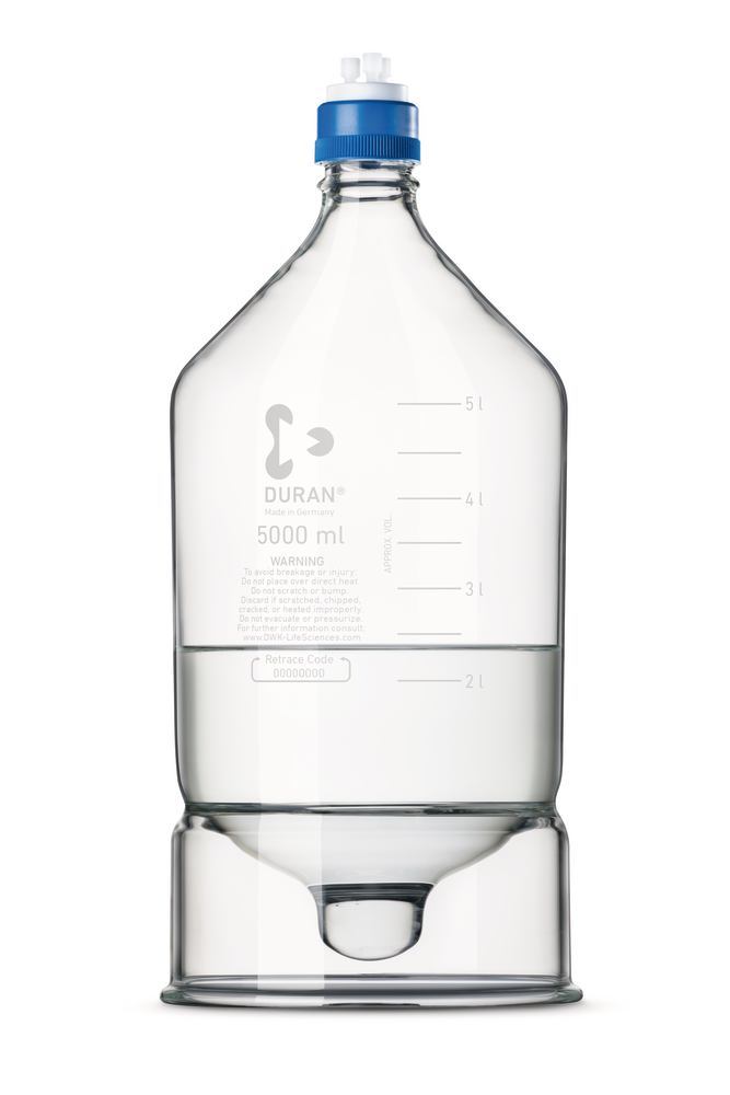 HPLC reservoir bottle 5000 ml, DURAN® GL 45, 1 unit(s) - Luminix Health