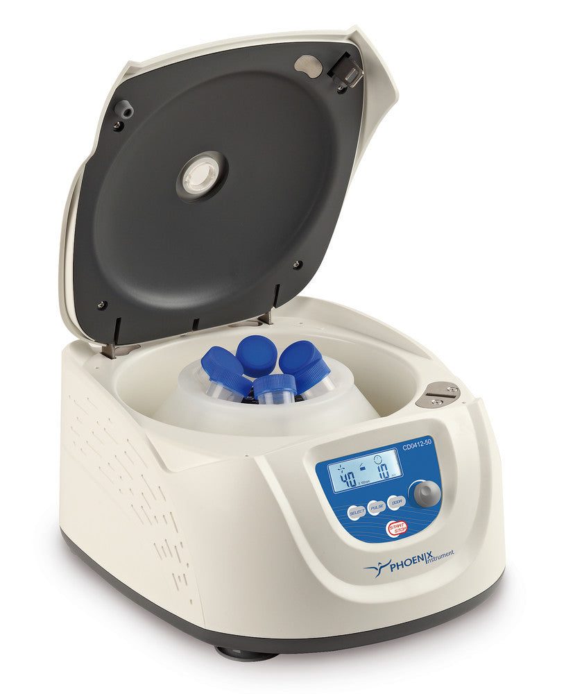 CD-0412-50 small benchtop centrifuge, for 15/50 ml tubes, 1 unit(s) - Luminix Health