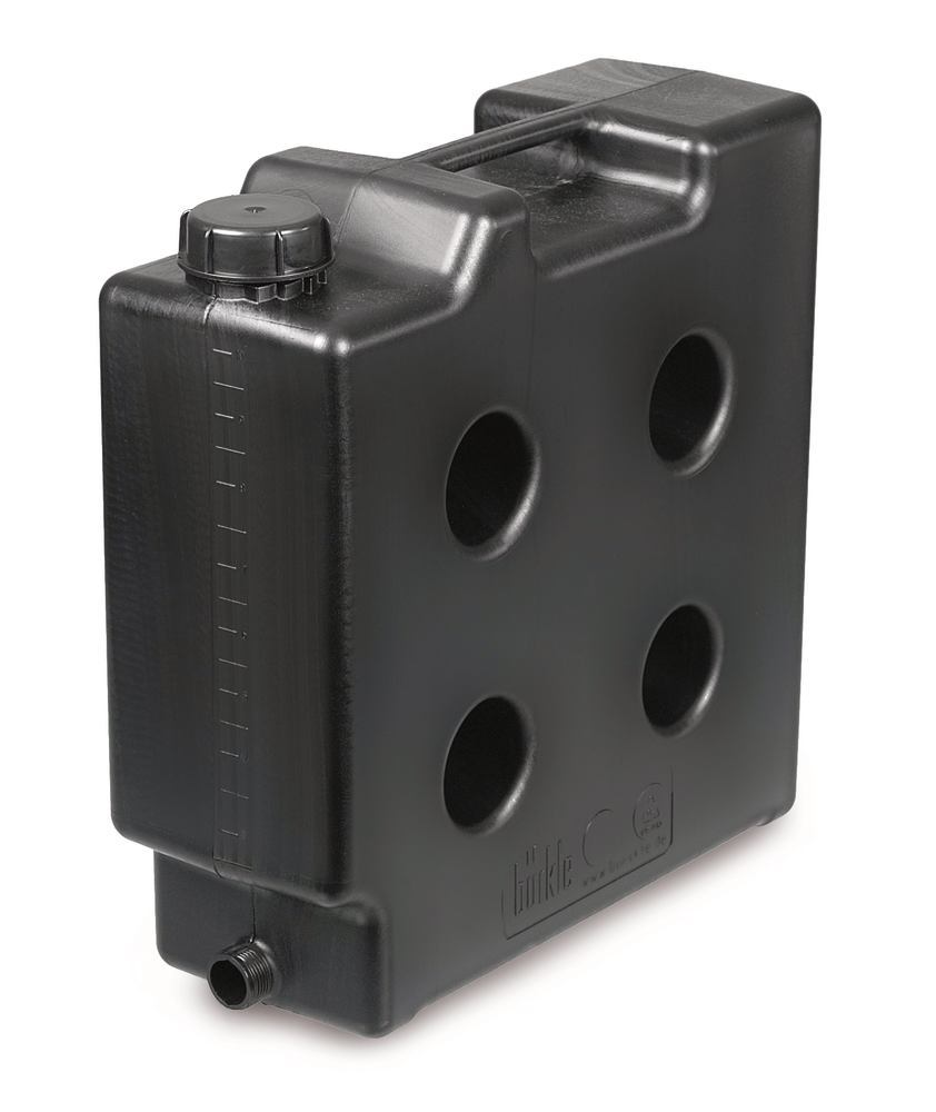 Compact canister,electrically conductive, HDPE, 10 l, with threat connection, - Luminix Health