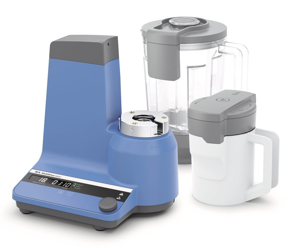 Chargen-Mühle/Mixer MultiDrive basic, 3000-20000/min, B 300 x T 250 x H 450 mm - Luminix Health