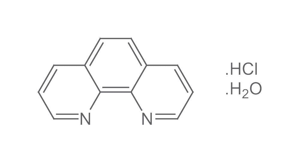 1,10-Phenanthroline hydrochloride, monohydrate, min. 99 %, p.a., 5 g, glass - Luminix Health