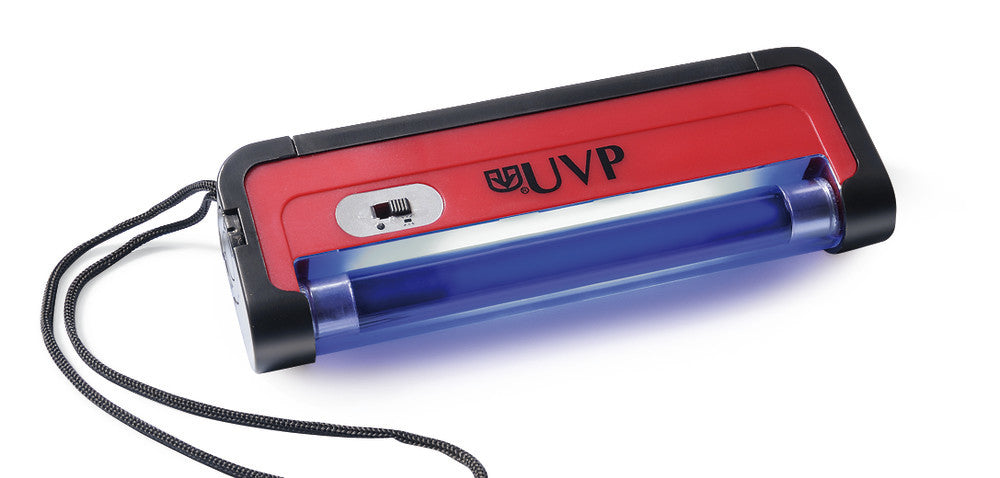 EC Blue Mini UV lamp, Without batteries, 1 unit(s) - Luminix Health