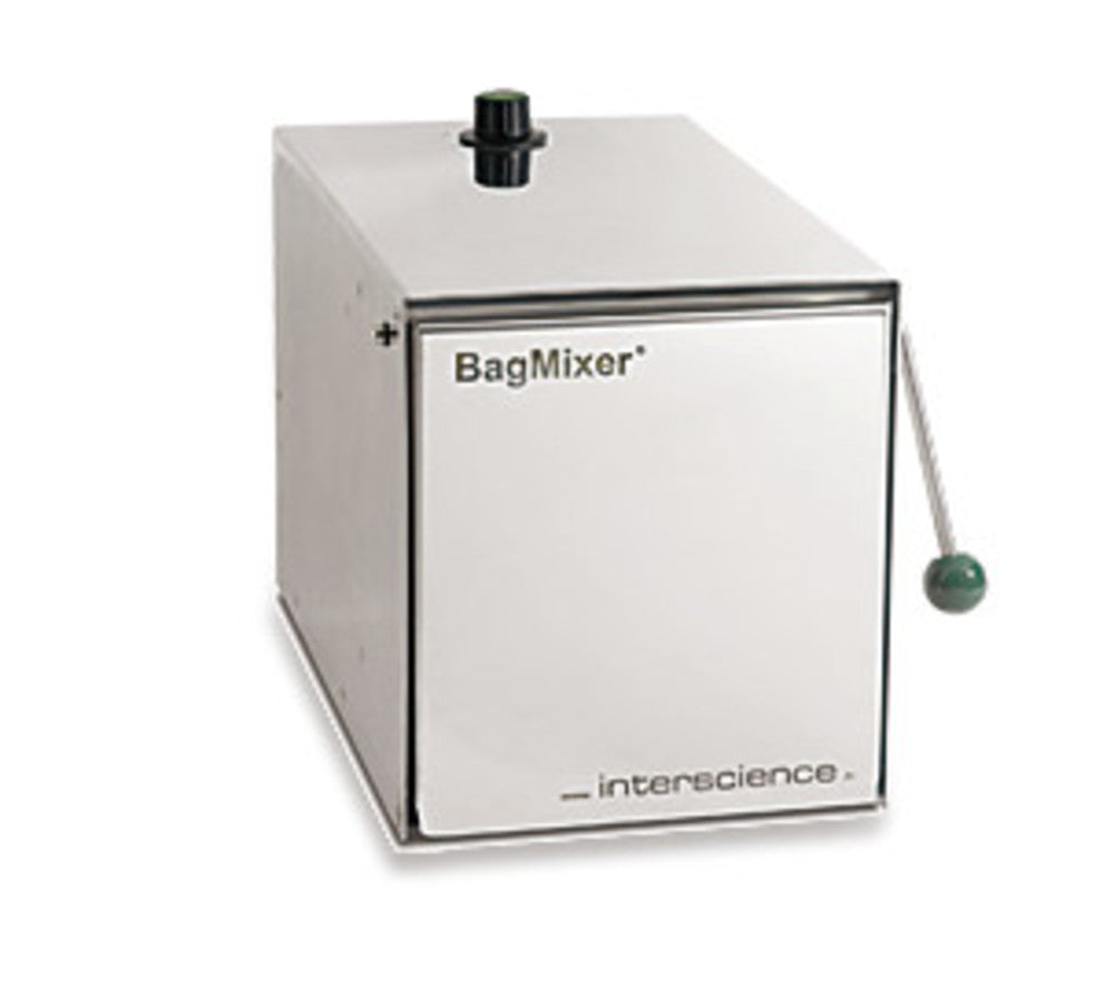 BagMixer® 400 P, from solid samples, 50-400 ml, L 400 x W 260 x H 290 mm - Luminix Health