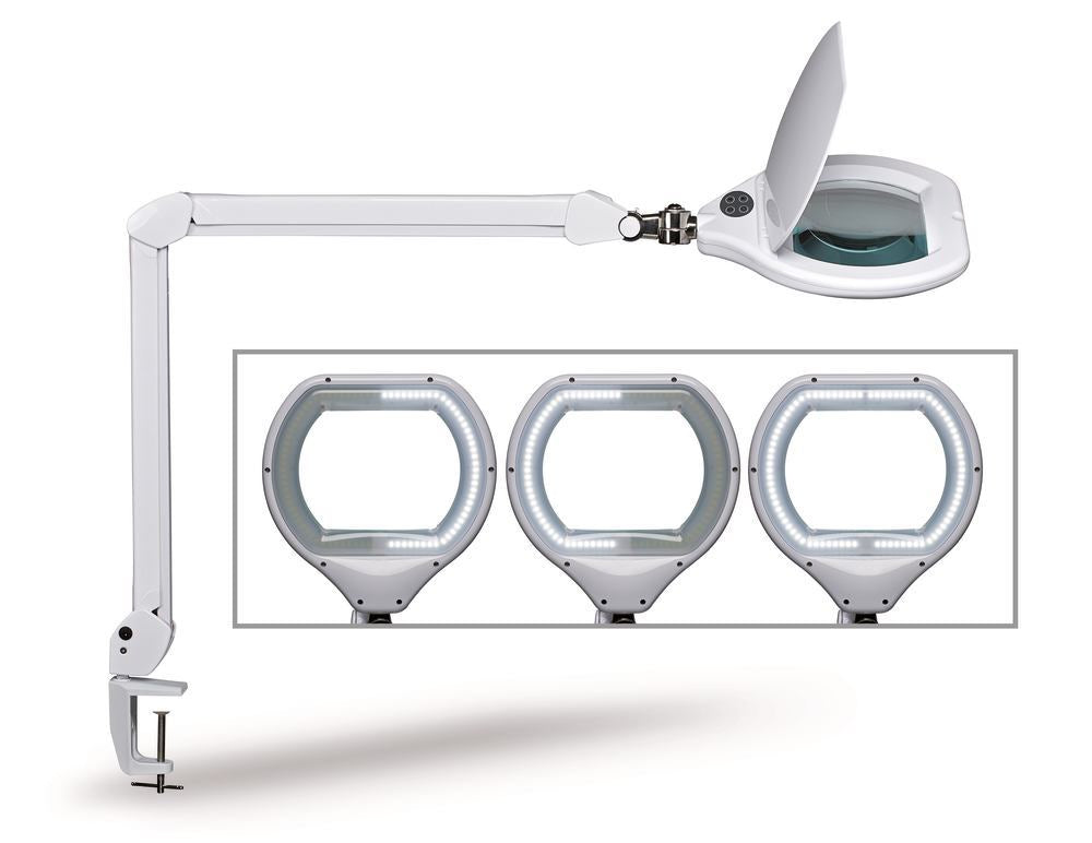 Magnifier lamp MAULcrystal, incl. protective cap, 1 unit(s) - Luminix Health