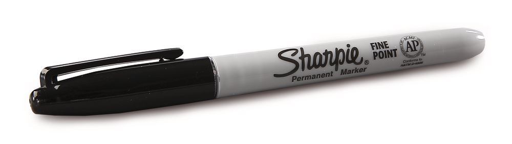 Lab Marker Sharpie®, black, 12 unit(s) - Luminix Health