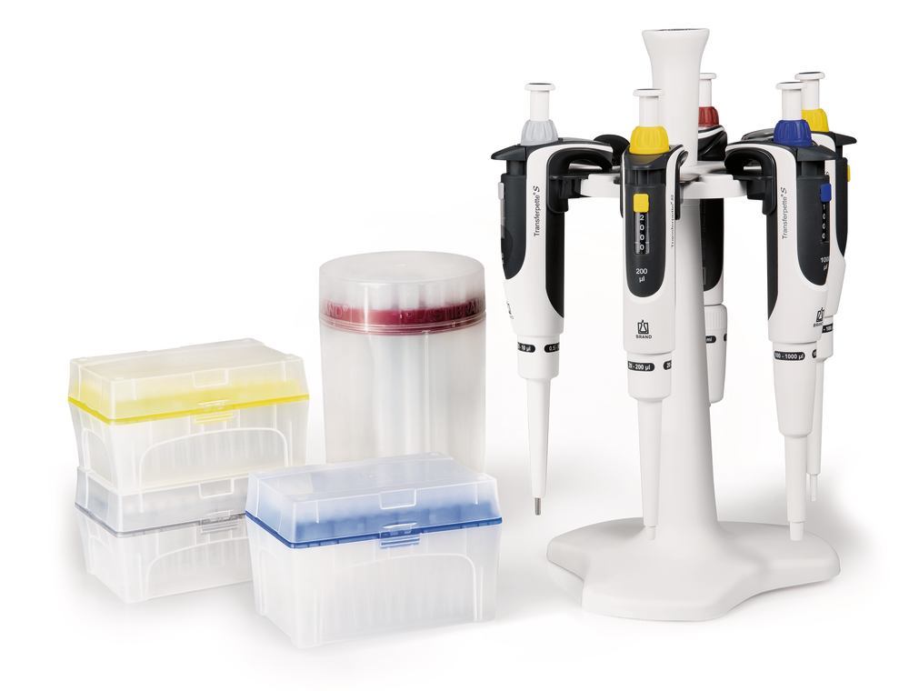 Pipette packs 1, variable, 2,5 µl, 10 µl, 20 µl, 200 µl, 1000 µl, 1 unit(s) - Luminix Health