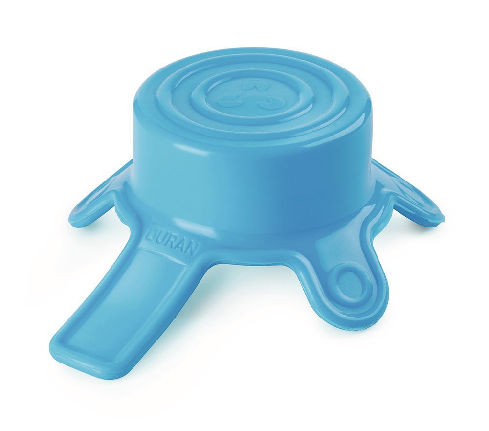 DURAN® silicone cover, Cyan, S, Ø 43-61 mm, 1 unit(s) - Luminix Health