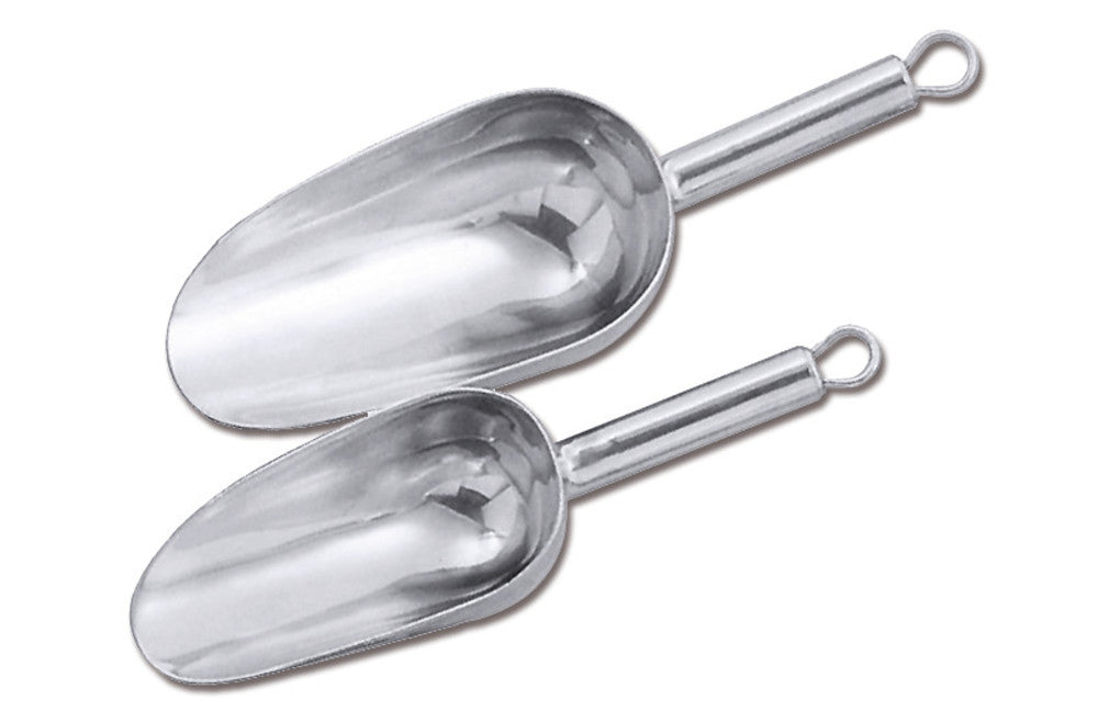 Rotilabo®-multipurpose scoop, stainless steel 18/10, L 230 mm, 200 ml, 1 unit(s) - Luminix Health