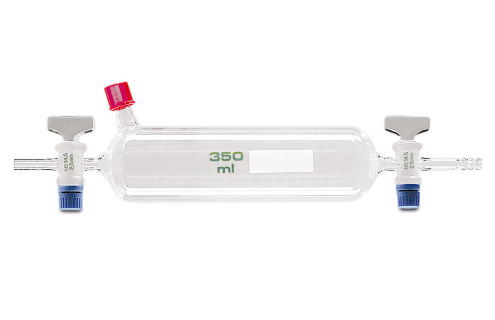 Gas sampling tube, 500 ml, DURAN®, DIN 12473-1, GL 14, joint 14.5, 1 unit(s) - Luminix Health