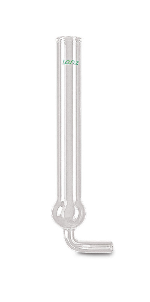 Drying tube, DURAN®, bent, DIN 12610, Inner-Ø 13 mm, L 130 mm, 1 unit(s) - Luminix Health