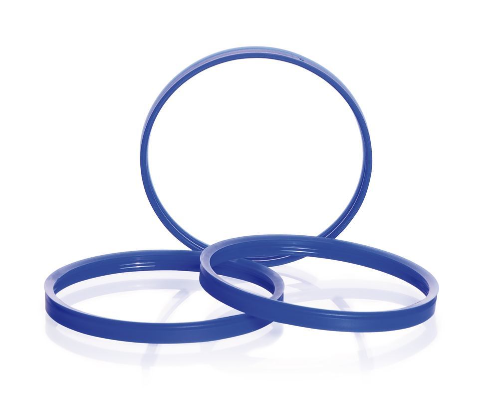 Pouring rings, PP, blue, thread 80, 10 unit(s) - Luminix Health