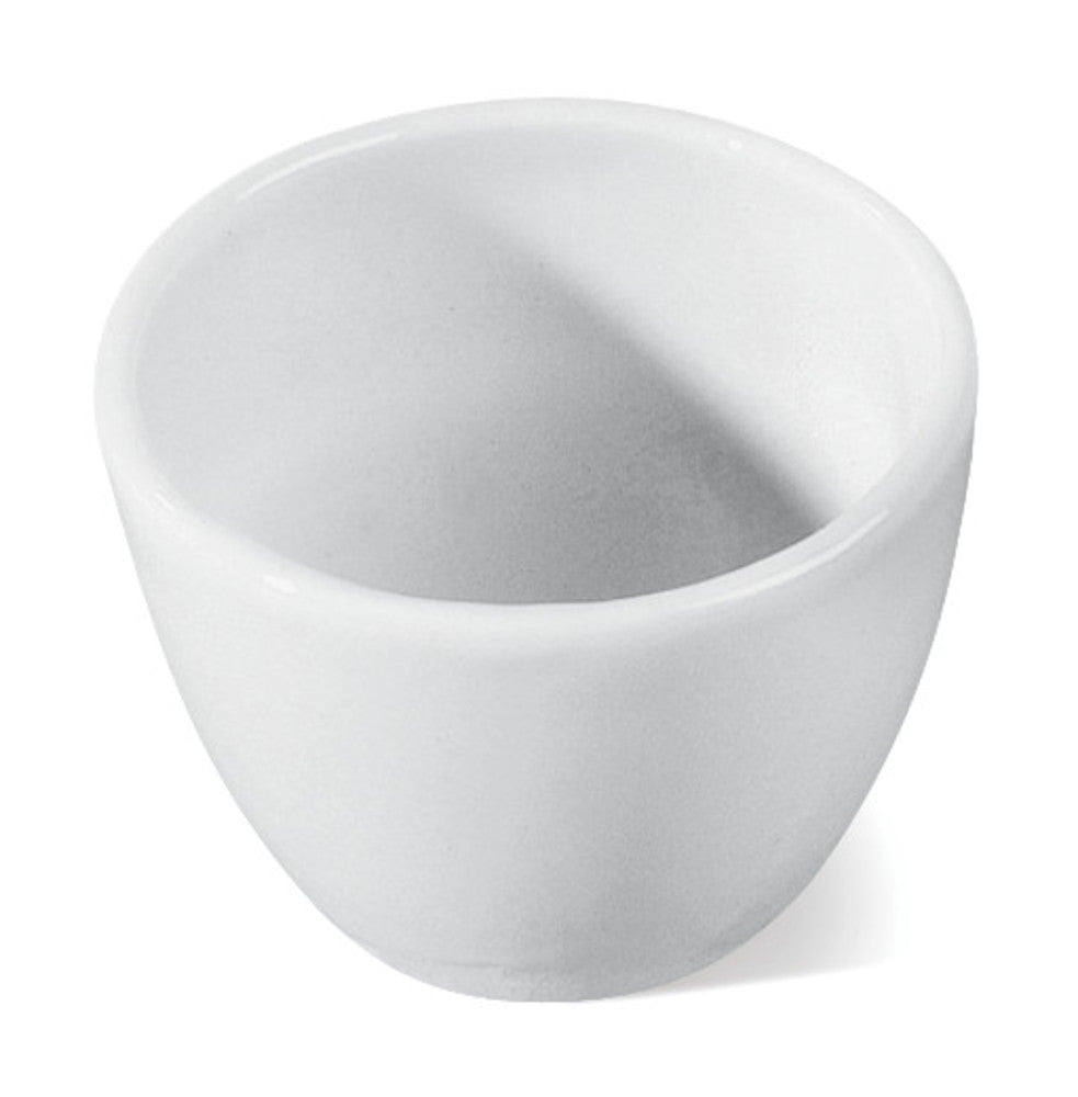 Melting crucibles 79, shallow, size 2a, porcelain, wide, 65 ml, 10 unit(s) - Luminix Health