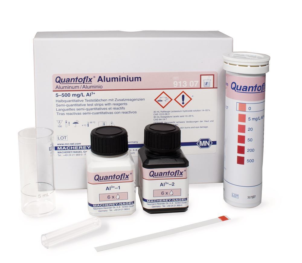 Quantofix® test strips, aluminium, L 95 x W 6 mm, 100 unit(s) - Luminix Health