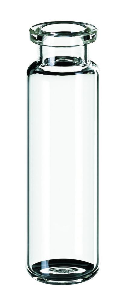 Rotilabo® rolled edge vials, long neck, round. bottom, 20ml, Ø22.5xH75.5mm - Luminix Health