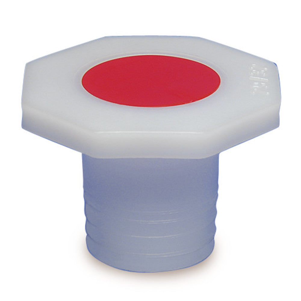 Plastic stoppers, PE, DIN 12254, standard ground joint 24/29 octagonal - Luminix Health