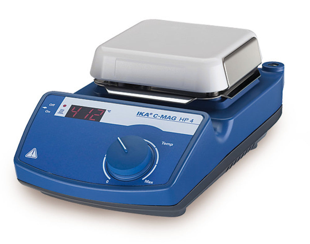 C-MAG HP 4 digital hot plate, 250 W, 50 - 500 °C, area 100x100 mm, 1 unit(s) - Luminix Health
