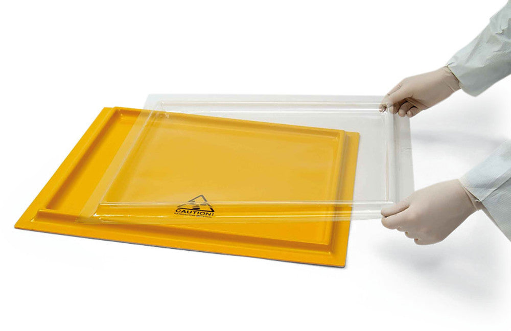 Sekuroka®-protection tray, PVC, white, outer L 680 x W 540 mm, 1 unit(s) - Luminix Health