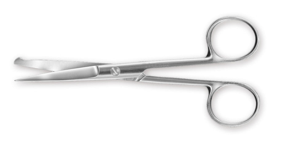 Dissecting scissors, bulbous tip, corr.-free stainl. steel 18/8, L 145 mm - Luminix Health