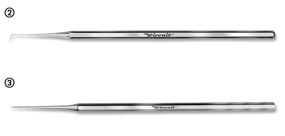 Micro dissecting probe, stainless steel, Ø 5,5 mm, 1 unit(s) - Luminix Health