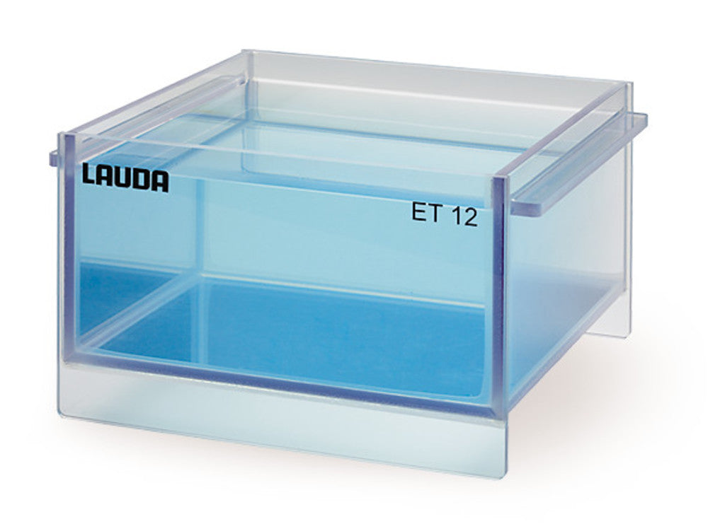 Polycarbonate tubs f. immersion thermom., up to 100 °C, transparent, vol. 20 l - Luminix Health