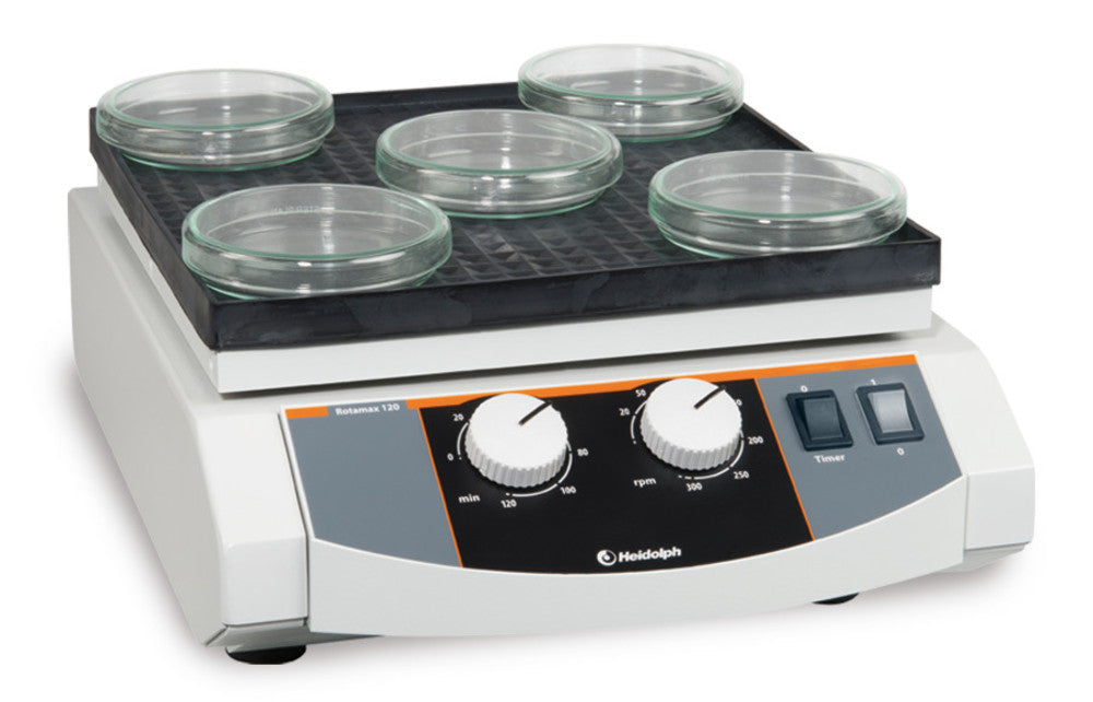 Rotamax 120 platform shaker, orbital type of motion, 20 - 300/min, 1 unit(s) - Luminix Health