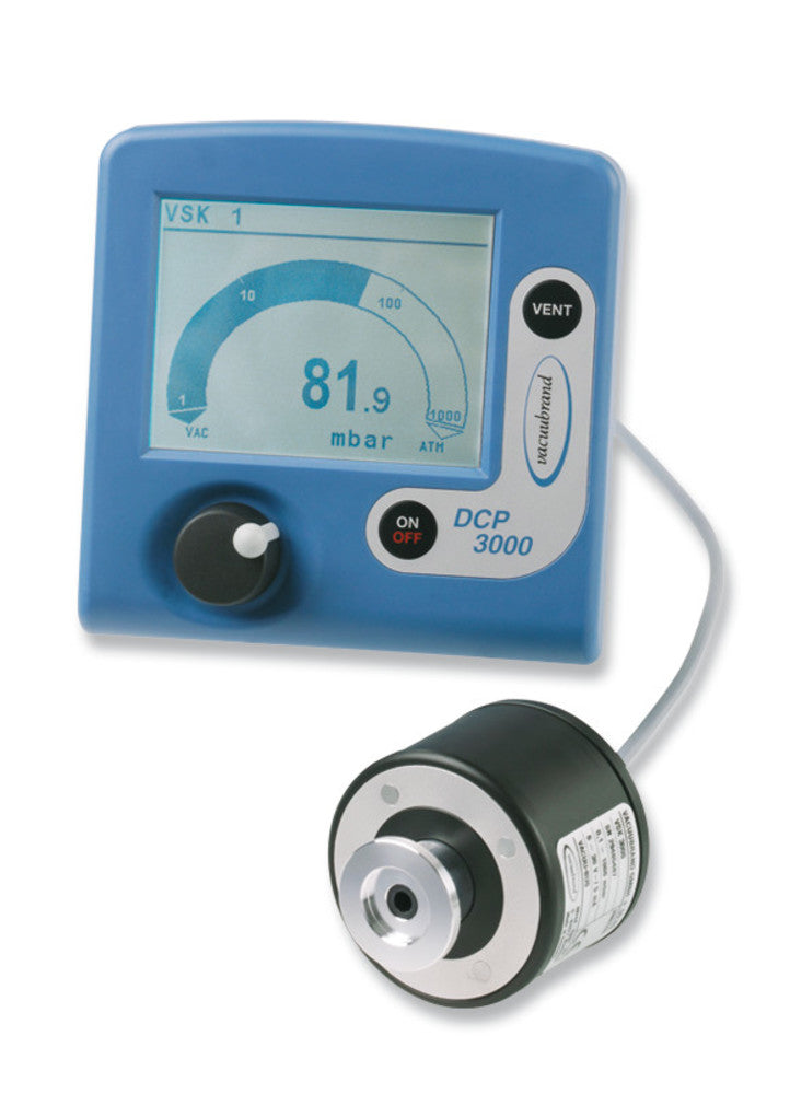 Vacuum meter DCP 3000 w. pressure, transducer, VSK3000, range 1080-0,1mbar - Luminix Health