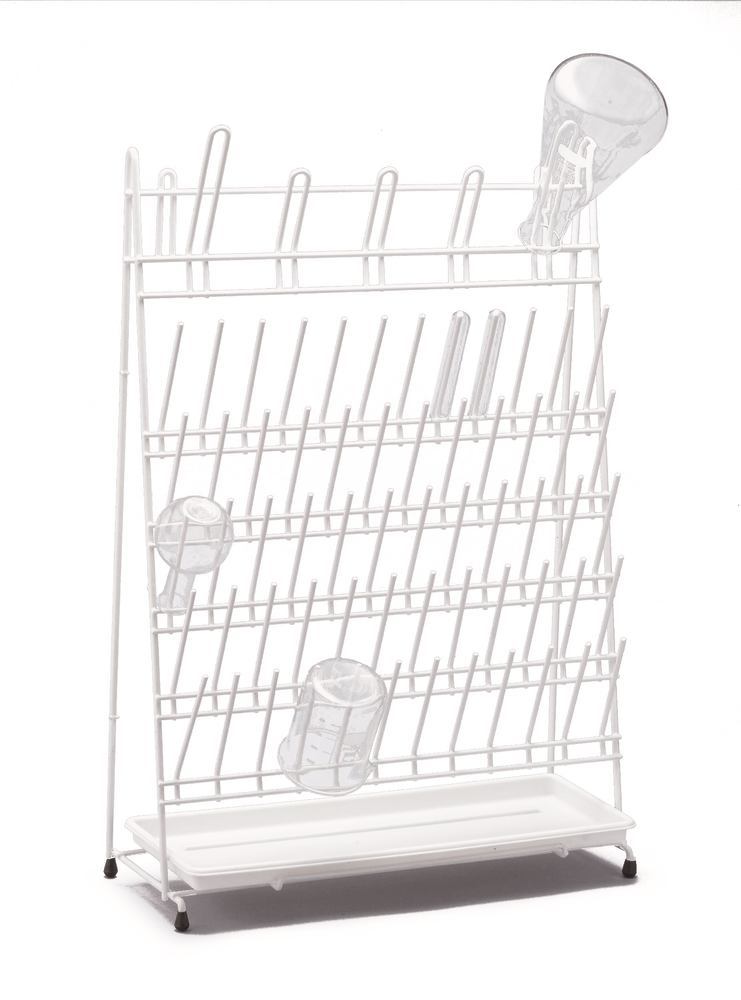 Rotilabo®-drying rack, PE, 60 pins / 5 arched pins, H 610 mm, 1 unit(s) - Luminix Health