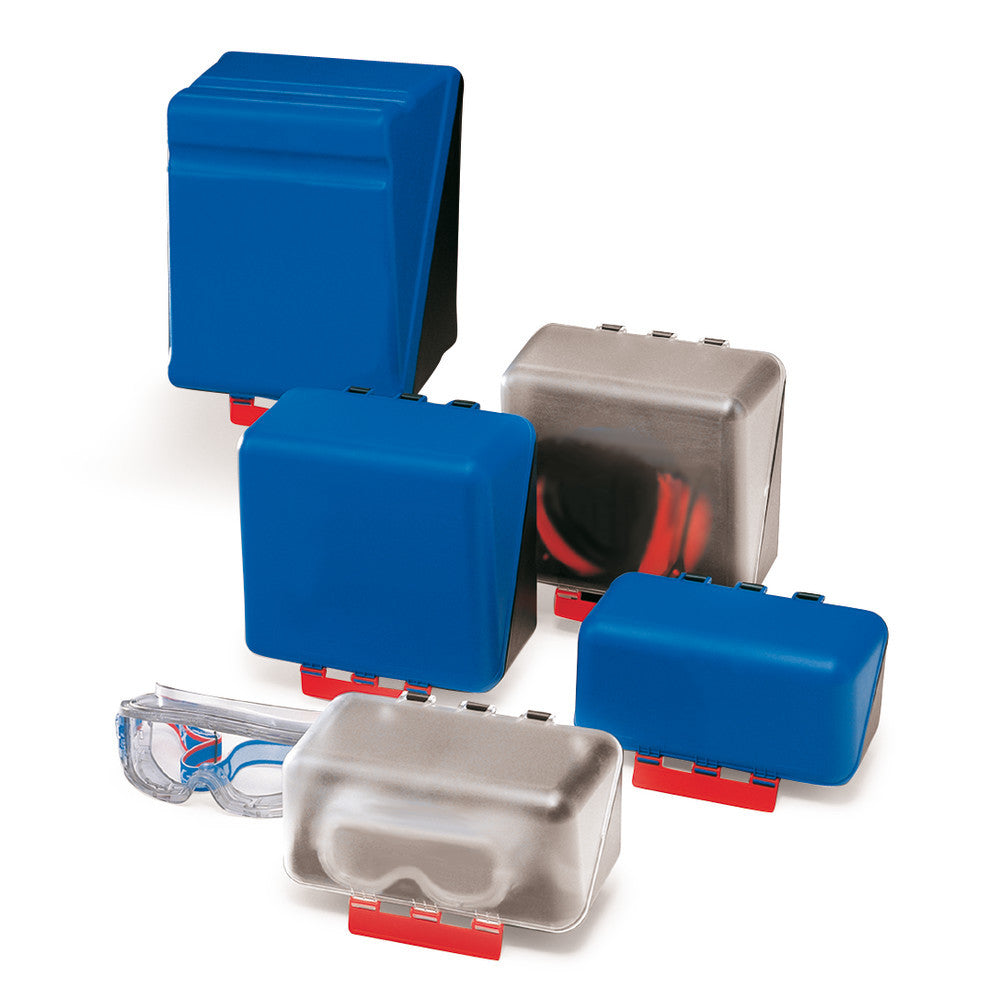 Sekuroka®-safety box, Maxi, breakproof plastic, blue, 1 unit(s) - Luminix Health