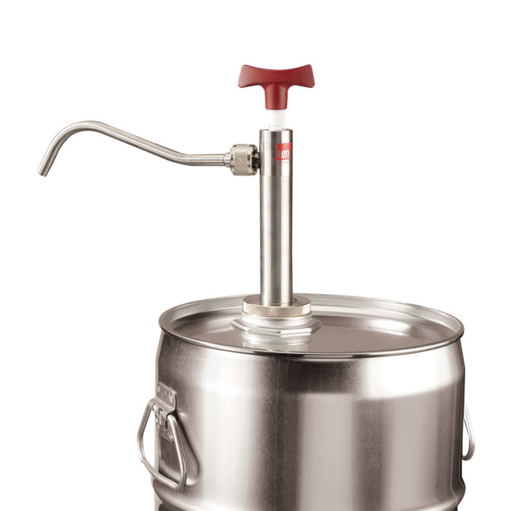 SEKUROKA®-safety pump, high-grad steel, model 2, immersion D 910mm, 200ml stroke - Luminix Health