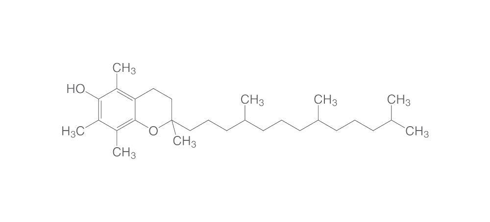 DL-alpha-Tocopherol, min. 96 %, Ph.Eur., oily, 25 g, glass - Luminix Health