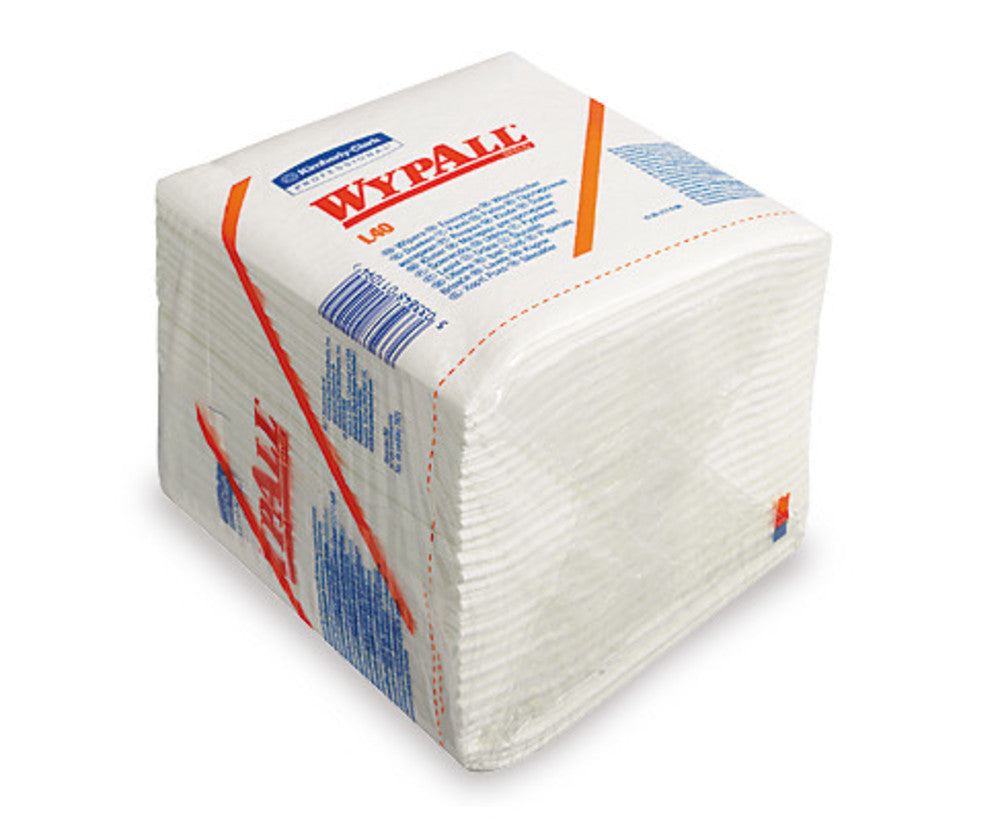 Wypall® L40, single ply, white, Towel size 317 x 330 mm, 1008 unit(s) - Luminix Health