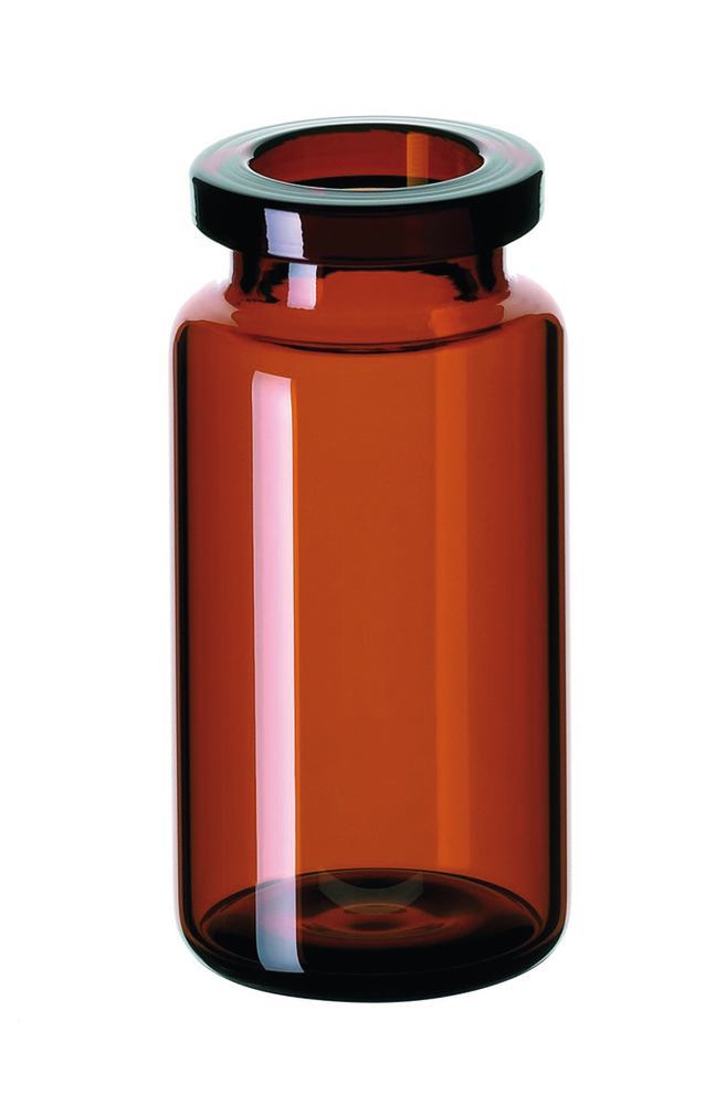 Rotilabo® headspace vials ND20, brown glass, round. bottom, DIN, 10 ml - Luminix Health