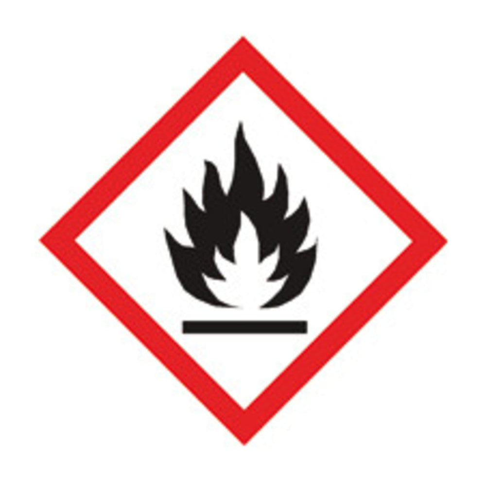 GHS hazard pictograms, GHS02, PE film, flame, 32x32 mm, 16 unit(s) - Luminix Health