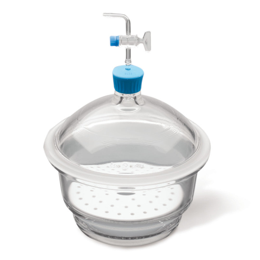Rotilabo®-glass desiccator, type 300, Ø max. 392 mm, borosilicate glass 3.3 - Luminix Health