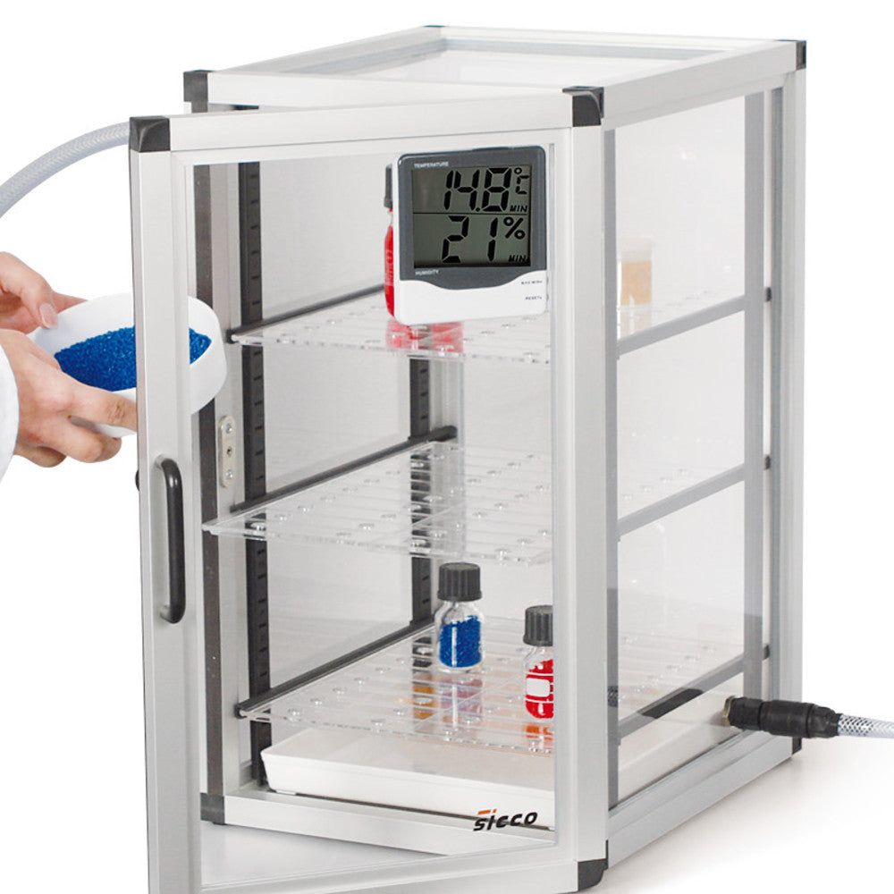 Super Star inert gas desiccator, 45 l, PMMA, frame alum., 1 unit(s) - Luminix Health