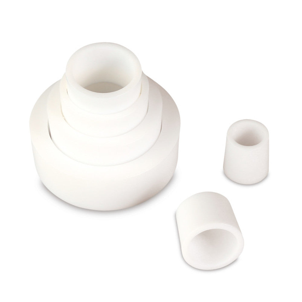 Ground glass joint reduction set, Comprising 7 reducer rings, 1 unit(s) - Luminix Health