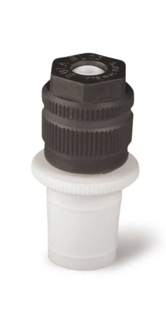 Ground swivel screw fitting, 6° angle, NS 29/29, Ø 10 mm, cap thread GL 25 - Luminix Health