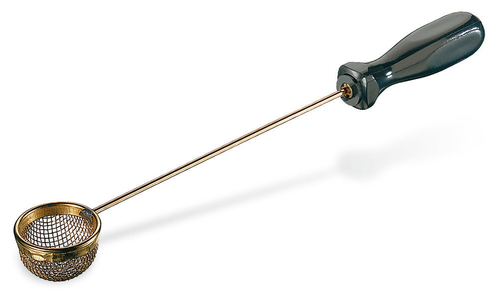 Sodium spoon, bowl made of copper, mesh, Ø 25 mm, total length 180 mm, 1 unit(s) - Luminix Health