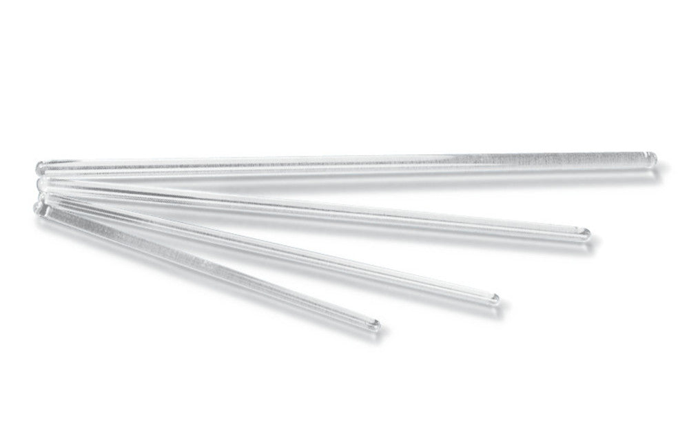 Rotilabo®-glass rods, borosilicate glass, L 150 mm, Ø 6 mm, 10 unit(s) - Luminix Health