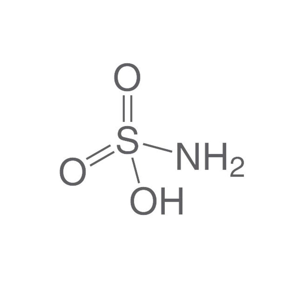 Sulphamic acid, min. 99 % cryst., 250 g, plastic - Luminix Health