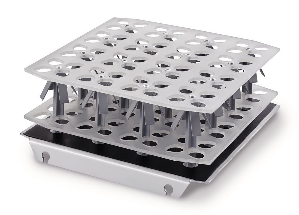 Test tube attachment AS 130.4, for KS 130 basic shaker, 1 unit(s) - Luminix Health