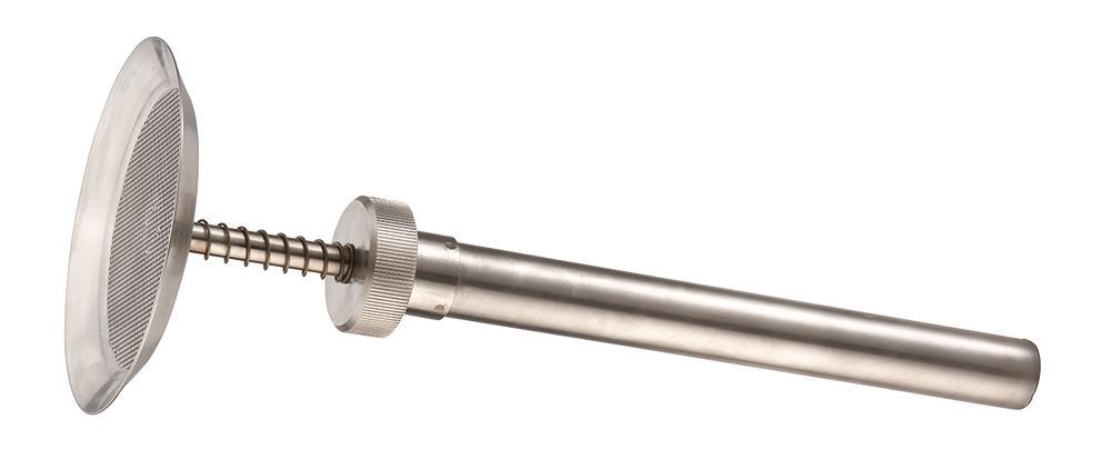 Moistener with pump, stainless steel, for 2-l-safety laboratory canisters - Luminix Health