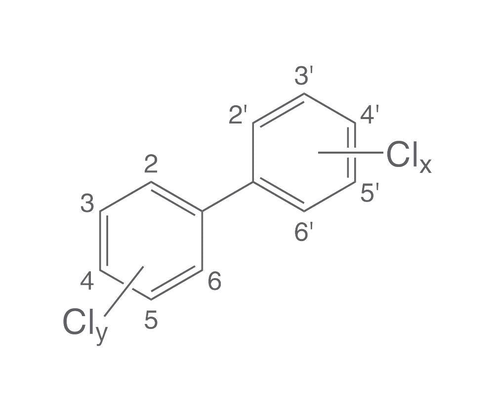 PCB 209, 100 µg/ml (related to Cl) in n-hexane, 1 ml, glass - Luminix Health