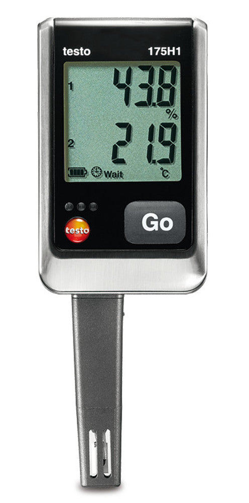Data logger testo 175 H1, For temperature and humidity, 1 unit(s) - Luminix Health